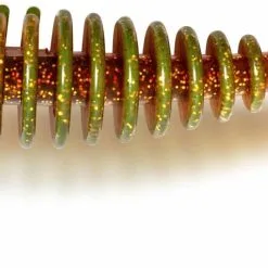 Black Cat Curly Worm Wit/Motor Met Staart