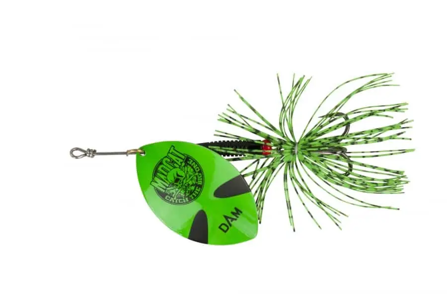 BIG BLADE SPINNER 3/0 55G SINKING GREEN 3 BIG BLADE SPINNER 3/0 55G SINKING GREEN
