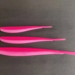 Double Pink V-tail Shad 17cm