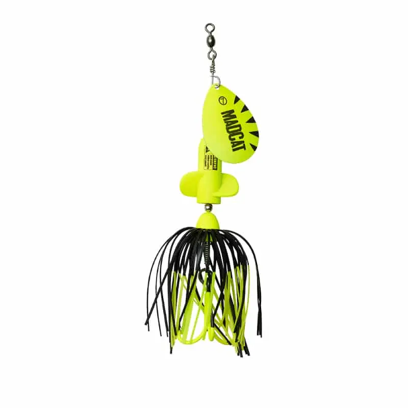 A-STATIC ADJ. SCREAMING SPINNER 3/0 65G SINKING FLUO YELLOW 3 A-STATIC ADJ. SCREAMING SPINNER 3/0 65G SINKING FLUO YELLOW